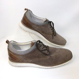 Alfani Gregor Leather Lace-Up‎ Casual Men's Shoes Loafers 10.5 M